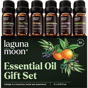 Essential Oils Set - Top 6 Blends for Diffusers, Home Care, Candle Making Scent